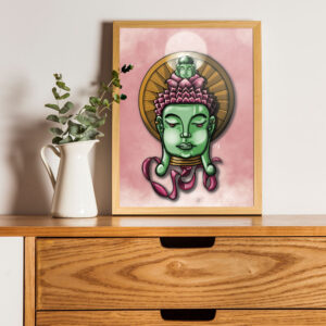 Masque du Bouddha thaïlandais