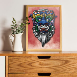 Masque Dragon Protecteur Coréen