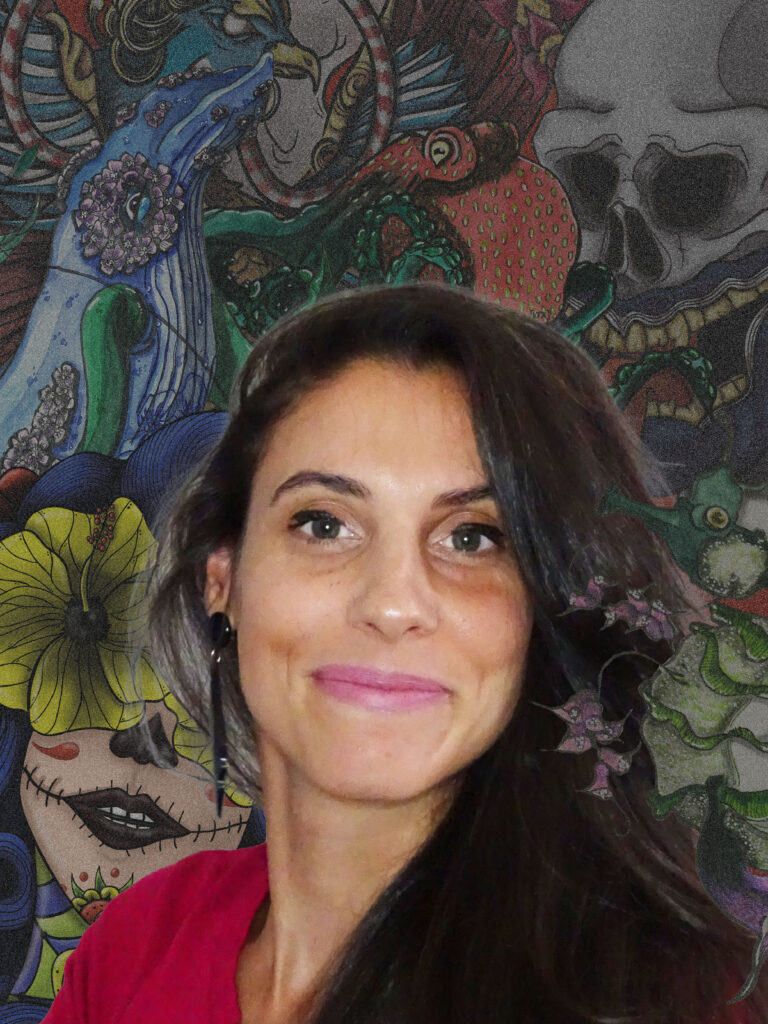 visualforall portrait Portrait d'Élodie, illustratrice et designer graphique de Visual For All
