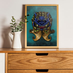 Masque Chien Fu Chinois