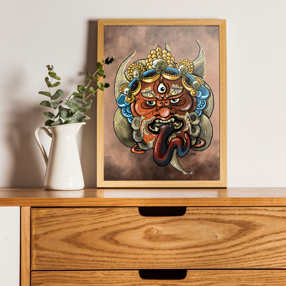 Masque de Mara – Le Démon aux Têtes de Mort