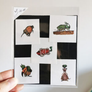 Pack 5 stickers "Créatures fantastiques"