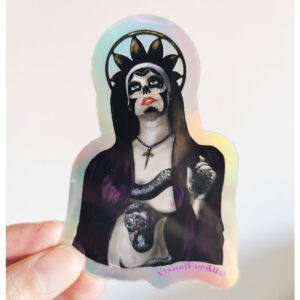 Sticker holographique — La Nonne Tatouée